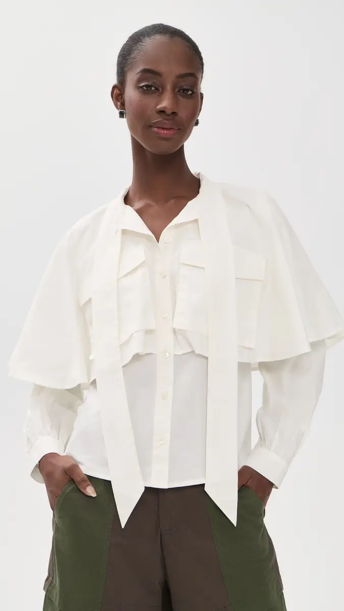 Sea Tristan Solid Cape Top | Thumbnail 2 Sea Tristan Solid Cape Top | Thumbnail 2
