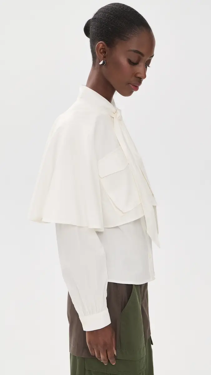 Sea Tristan Solid Cape Top | Thumbnail 4 Sea Tristan Solid Cape Top | Thumbnail 4