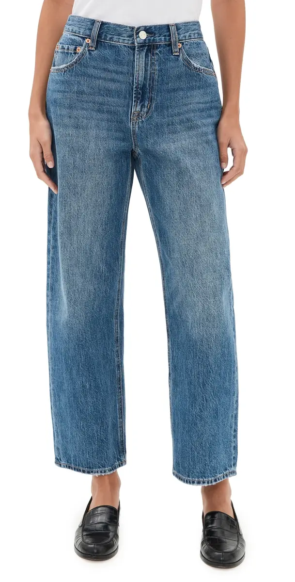 Z Supply Time Off Duty Bowed Ankle Jeans