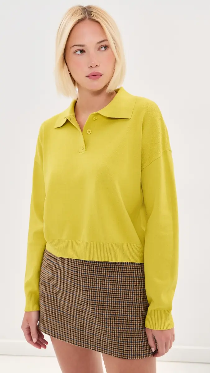 LE BOP Zadie Cropped Polo | Thumbnail 3