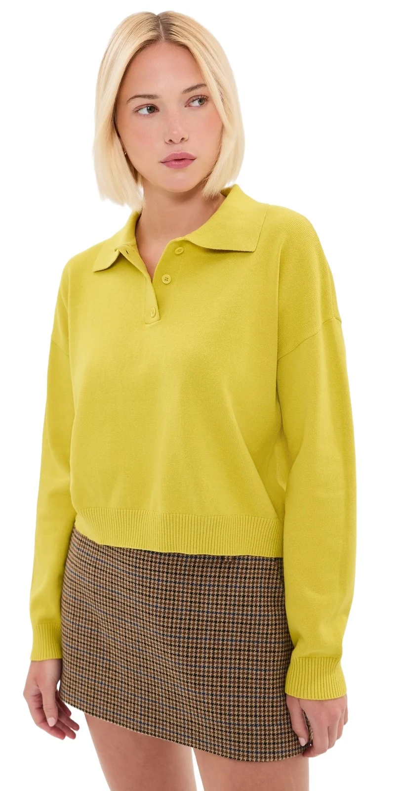 Zadie Cropped Polo Zadie Cropped Polo