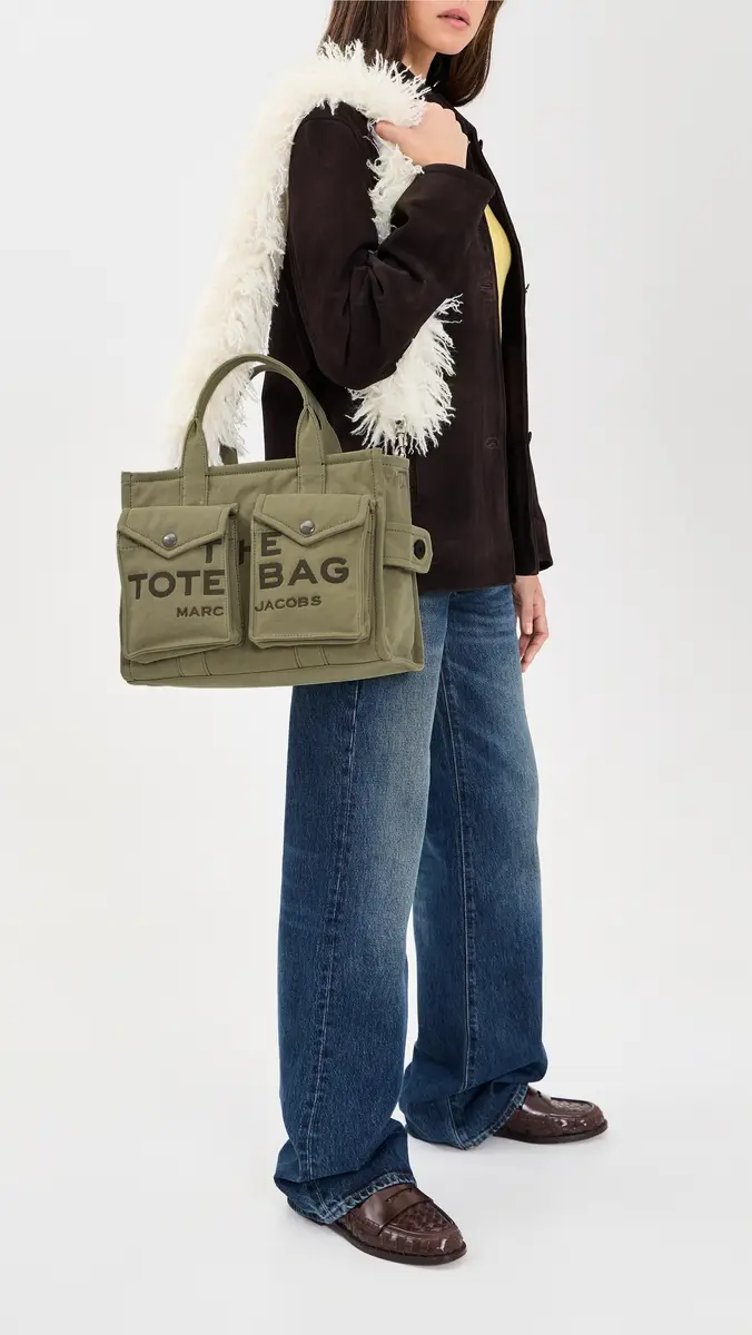 Marc Jacobs The Medium Cargo Canvas Tote Bag | Thumbnail 3 Marc Jacobs The Medium Cargo Canvas Tote Bag | Thumbnail 3