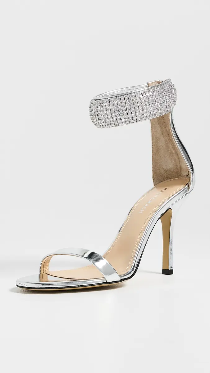 Mach & Mach She's a Lady Zircon Gioello Leather Sandals | Thumbnail 2 Mach & Mach She's a Lady Zircon Gioello Leather Sandals | Thumbnail 2