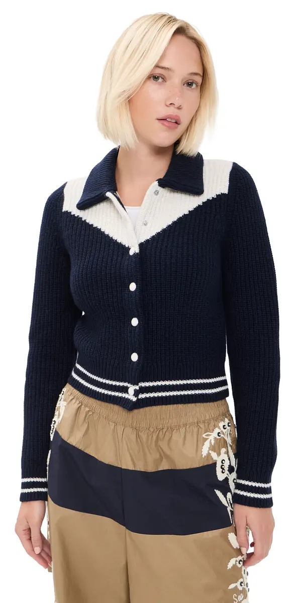 Mother The Baby Raquette Cardigan