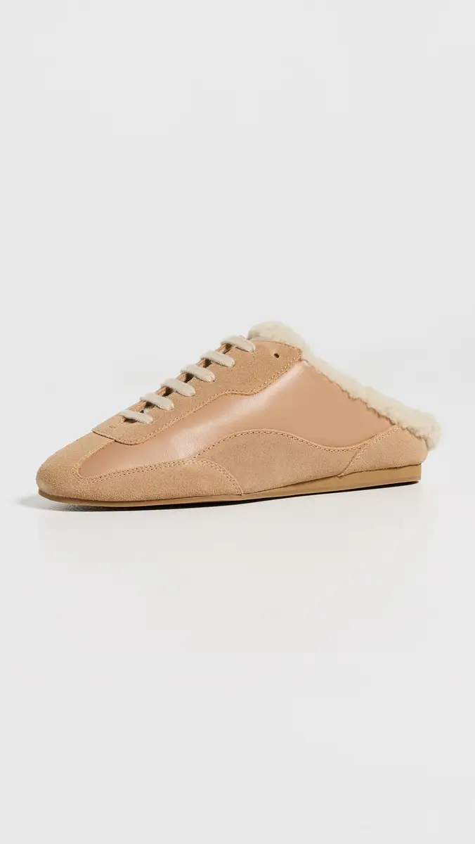 Simkhai Georgie Shearling Slip On Sneakers | Thumbnail 2 Simkhai Georgie Shearling Slip On Sneakers | Thumbnail 2