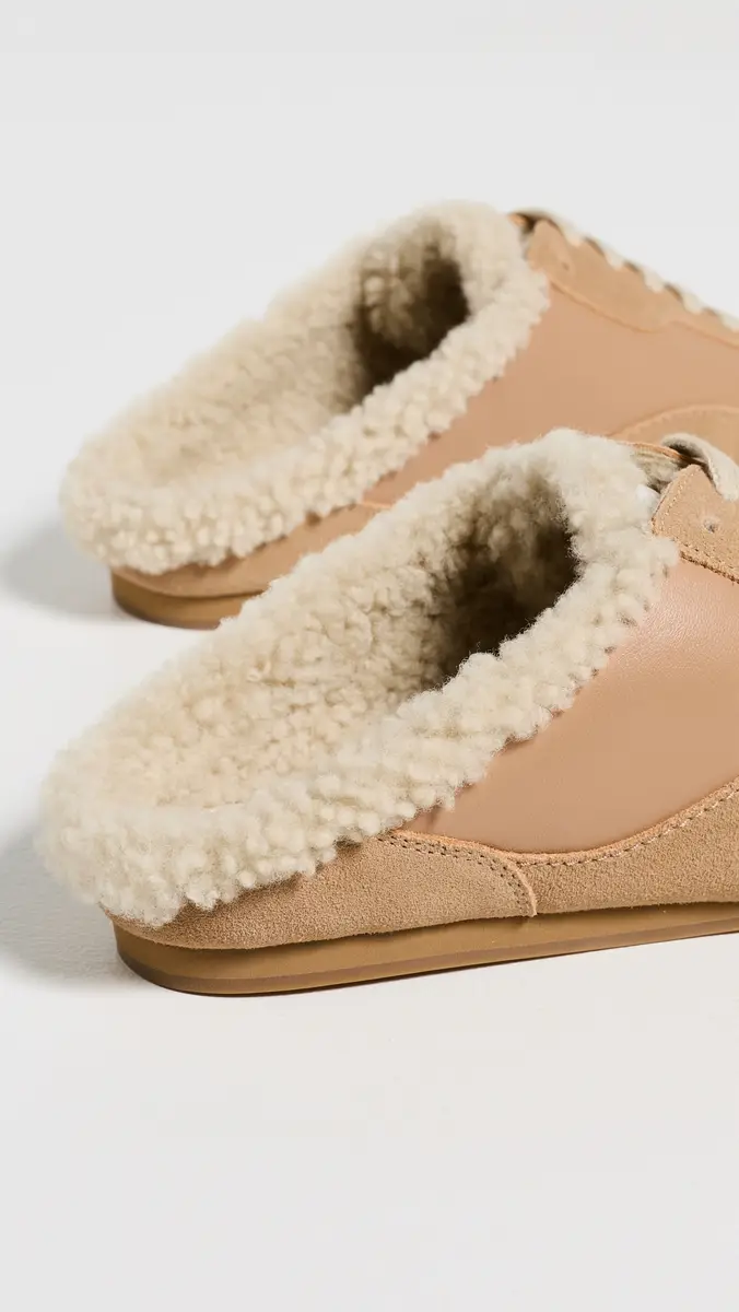Simkhai Georgie Shearling Slip On Sneakers | Thumbnail 4 Simkhai Georgie Shearling Slip On Sneakers | Thumbnail 4