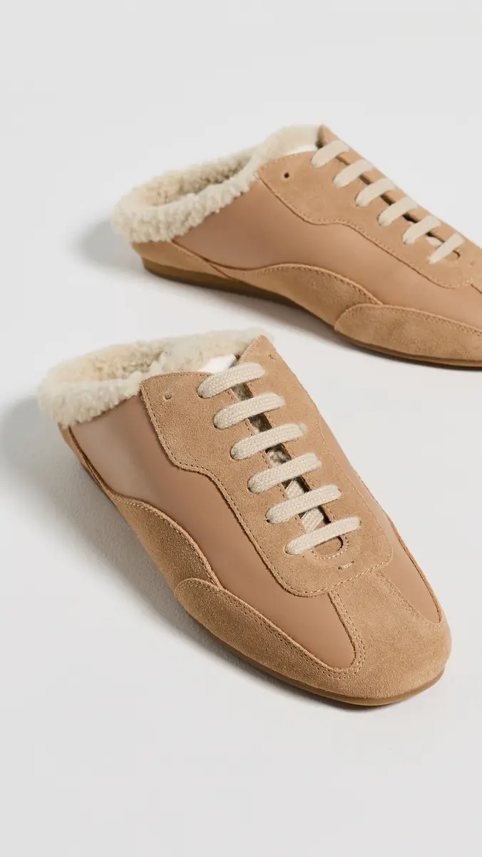 Simkhai Georgie Shearling Slip On Sneakers | Thumbnail 5 Simkhai Georgie Shearling Slip On Sneakers | Thumbnail 5