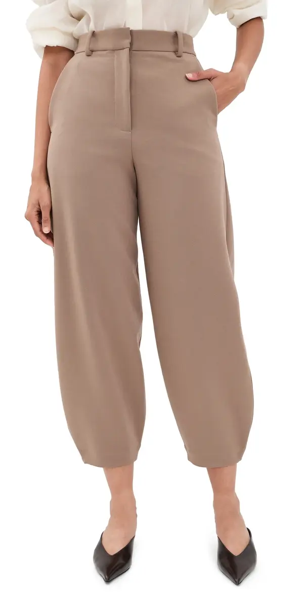 By Malene Birger Carlien Balloon Trousers Fossil | Image 1 By Malene Birger Carlien Balloon Trousers Fossil | Image 1