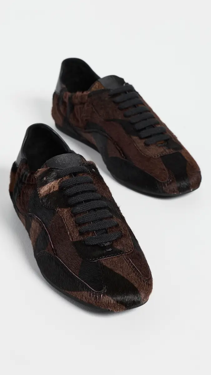 Simkhai Georgie Elasticized Fur Sneakers | Thumbnail 5