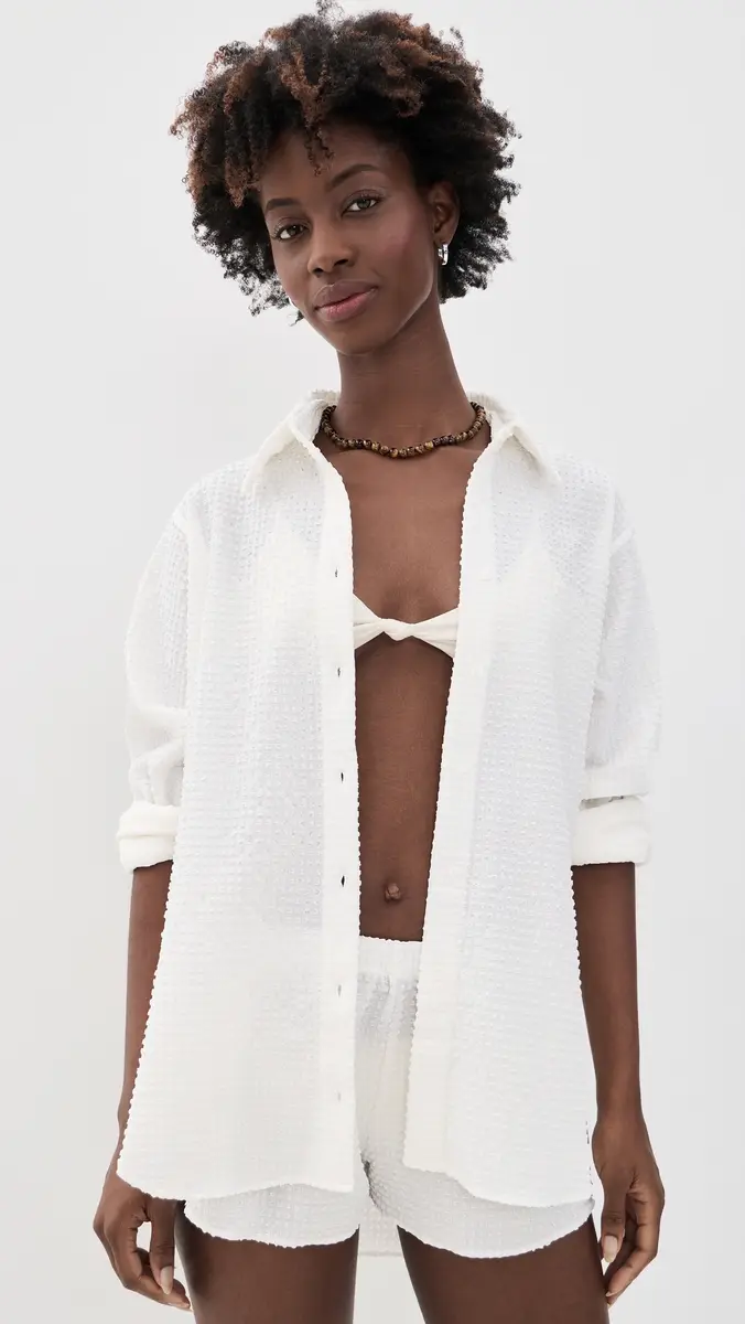 Hunza G Coverup Shirt | Thumbnail 2 Hunza G Coverup Shirt | Thumbnail 2