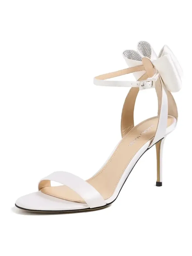 Le Cadeau Satin Sandals Le Cadeau Satin Sandals