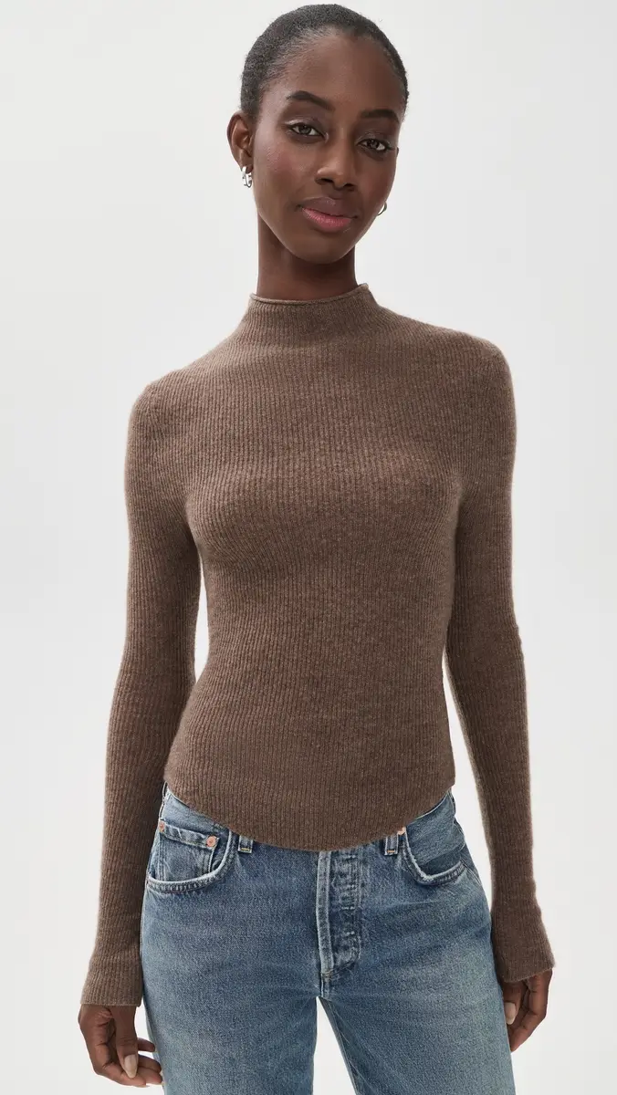Citizens of Humanity Leelah Mock Neck Sweater | Thumbnail 2 Citizens of Humanity Leelah Mock Neck Sweater | Thumbnail 2
