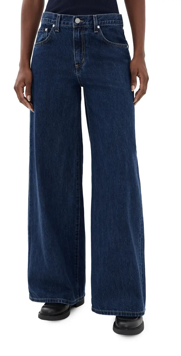 TWP Tiny Dancer Jeans Dark Stone | Image 1 TWP Tiny Dancer Jeans Dark Stone | Image 1
