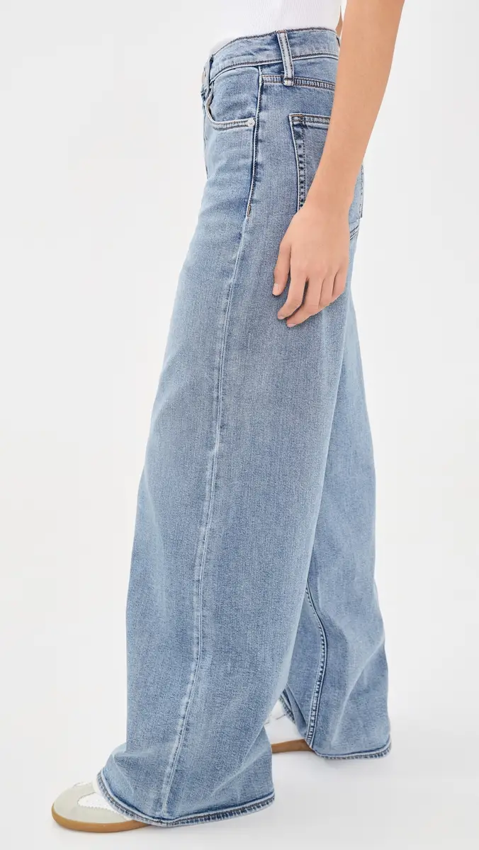 rag & bone Stretch Featherweight Sofie High Rise Wide Leg Jeans | Thumbnail 4 rag & bone Stretch Featherweight Sofie High Rise Wide Leg Jeans | Thumbnail 4