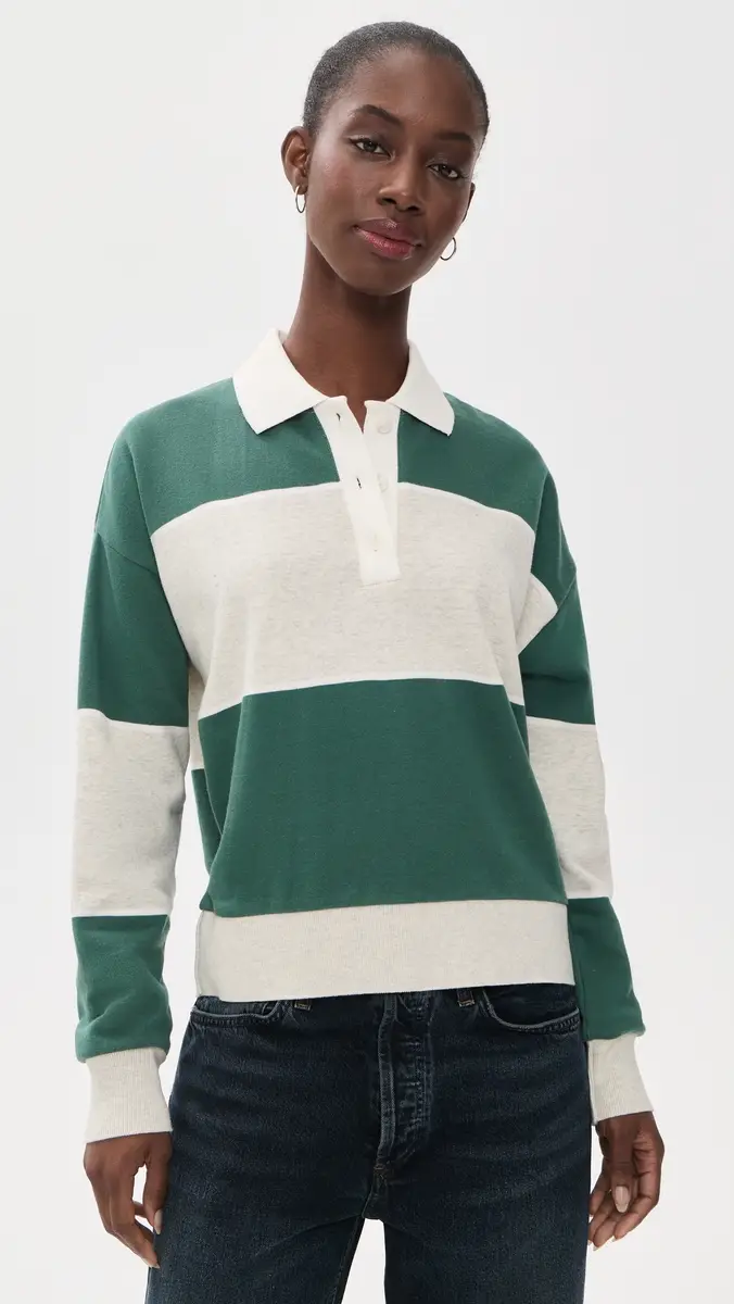 Z Supply Study Break Polo Sweatshirt | Thumbnail 2 Z Supply Study Break Polo Sweatshirt | Thumbnail 2