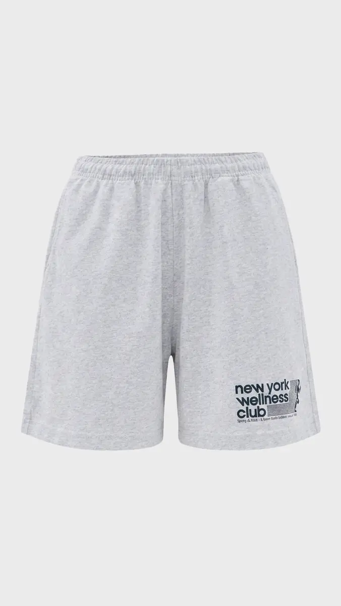 Sporty & Rich USA Wellness Club Gym Shorts | Thumbnail 2 Sporty & Rich USA Wellness Club Gym Shorts | Thumbnail 2