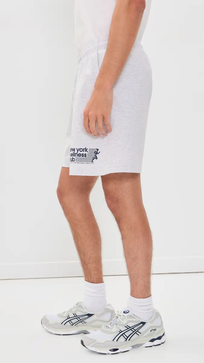 Sporty & Rich USA Wellness Club Gym Shorts | Thumbnail 6 Sporty & Rich USA Wellness Club Gym Shorts | Thumbnail 6