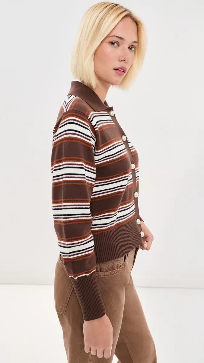 LE BOP Beck Long Sleeve Cardigan | Thumbnail 4