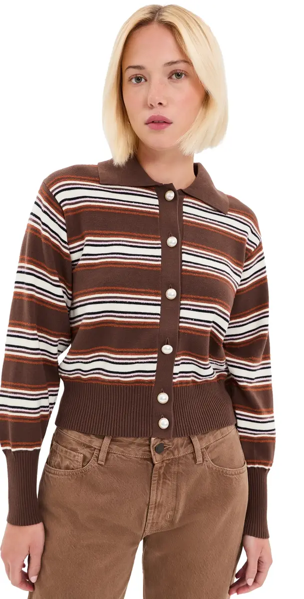LE BOP Beck Long Sleeve Cardigan
