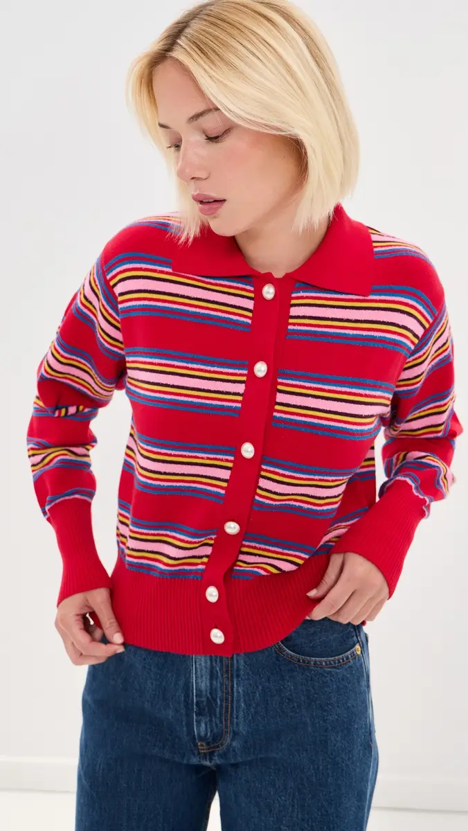 LE BOP Beck Long Sleeve Cardigan | Thumbnail 2