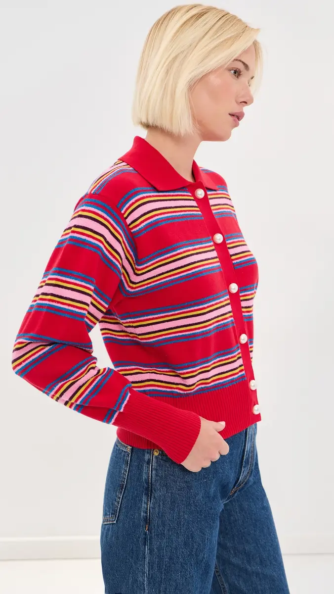 LE BOP Beck Long Sleeve Cardigan | Thumbnail 4