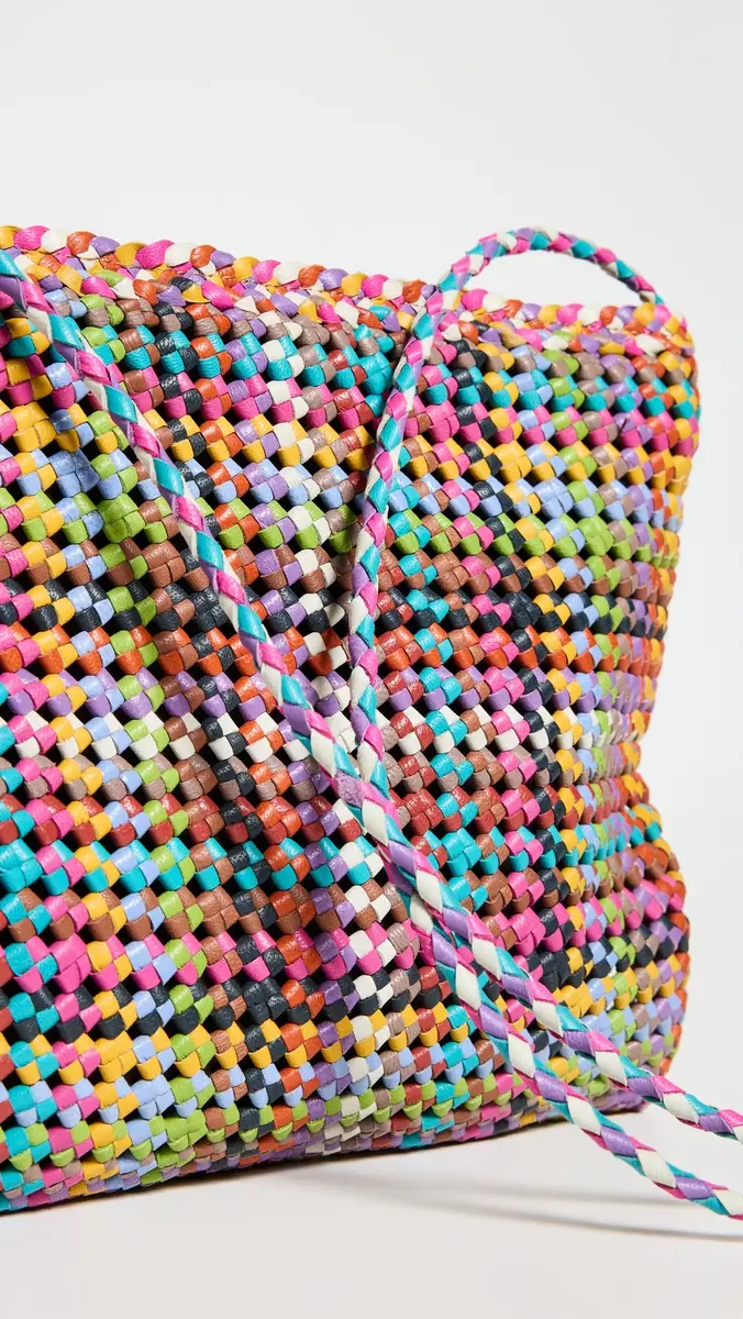 Dragon Diffusion Multi Flower Pochette with Strap Multi | Thumbnail 5 Dragon Diffusion Multi Flower Pochette with Strap Multi | Thumbnail 5