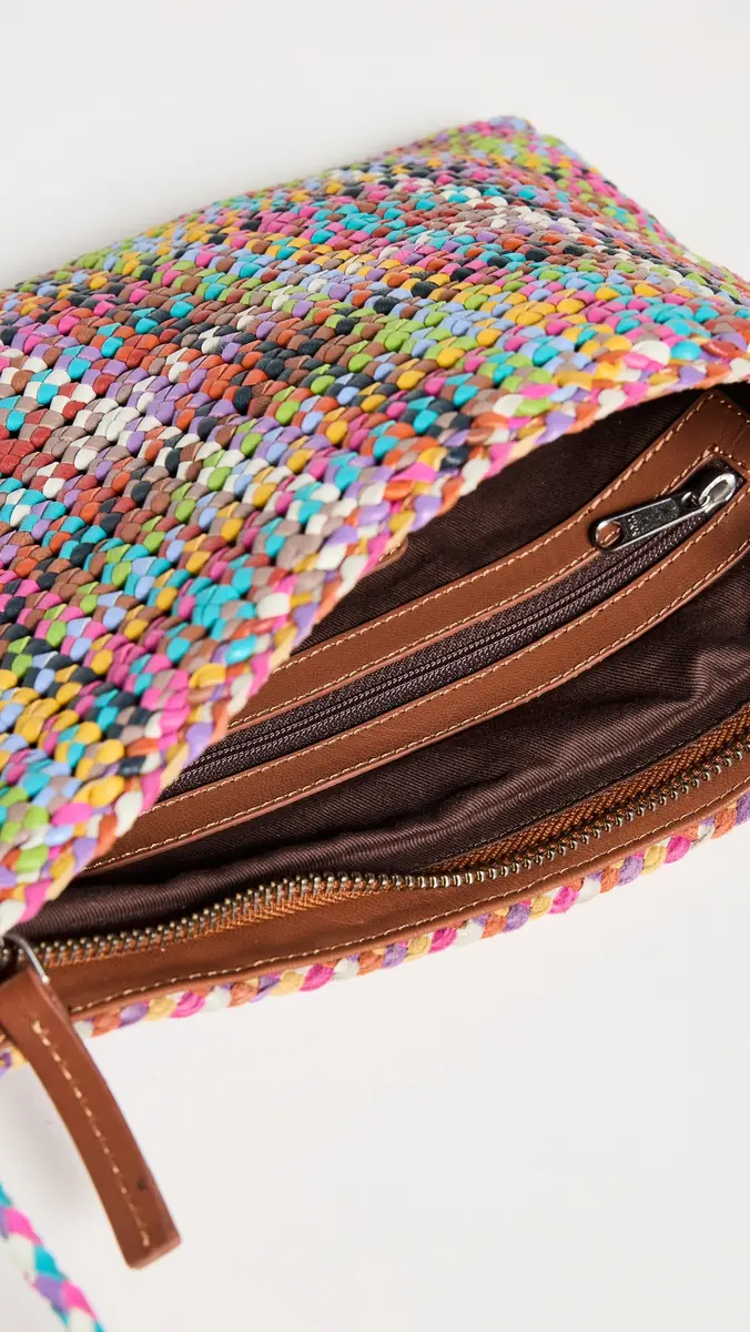 Dragon Diffusion Multi Flower Pochette with Strap Multi | Thumbnail 6 Dragon Diffusion Multi Flower Pochette with Strap Multi | Thumbnail 6