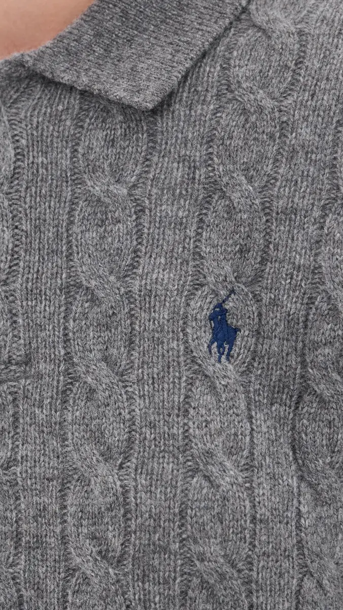 Polo Ralph Lauren Cable Knit Polo Sweater | Thumbnail 6 Polo Ralph Lauren Cable Knit Polo Sweater | Thumbnail 6