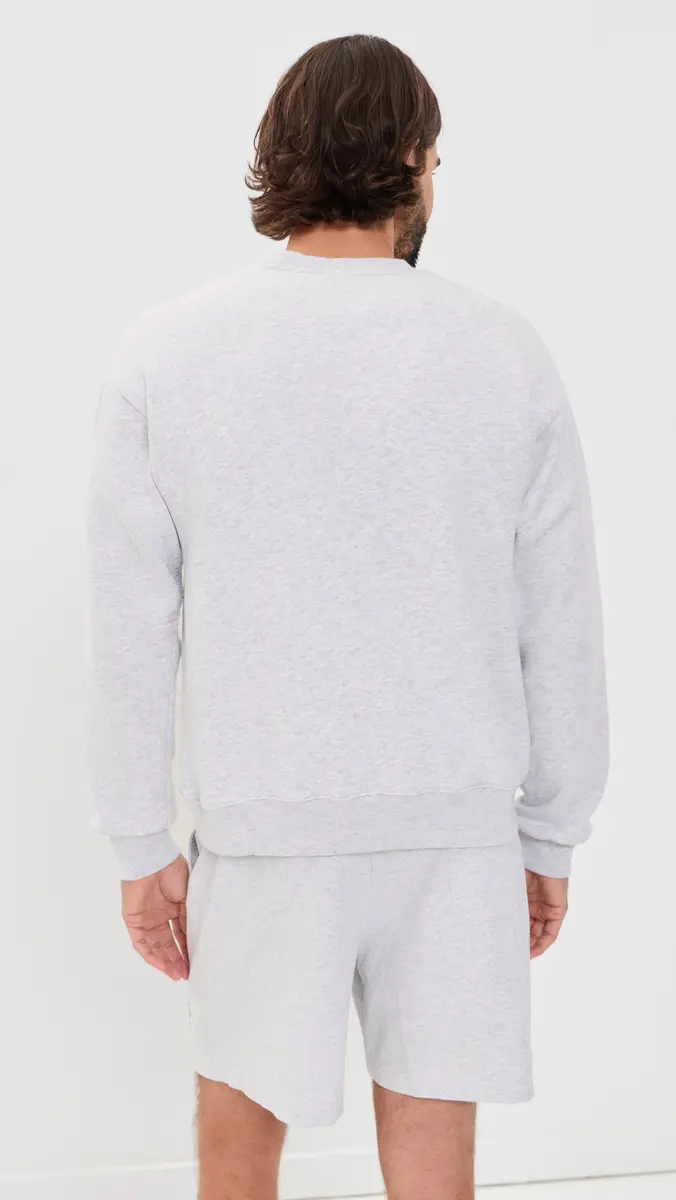 Sporty & Rich USA Wellness Club Crewneck Sweatshirt | Thumbnail 5