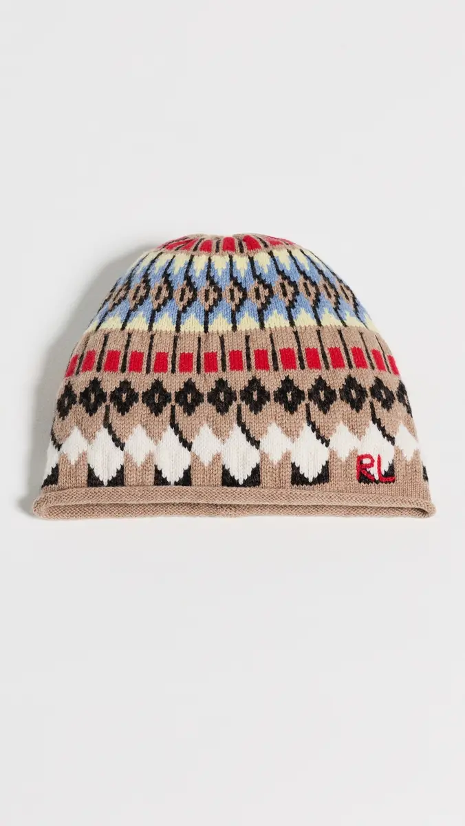 Polo Ralph Lauren Chunky Fairisle Beanie | Thumbnail 2 Polo Ralph Lauren Chunky Fairisle Beanie | Thumbnail 2
