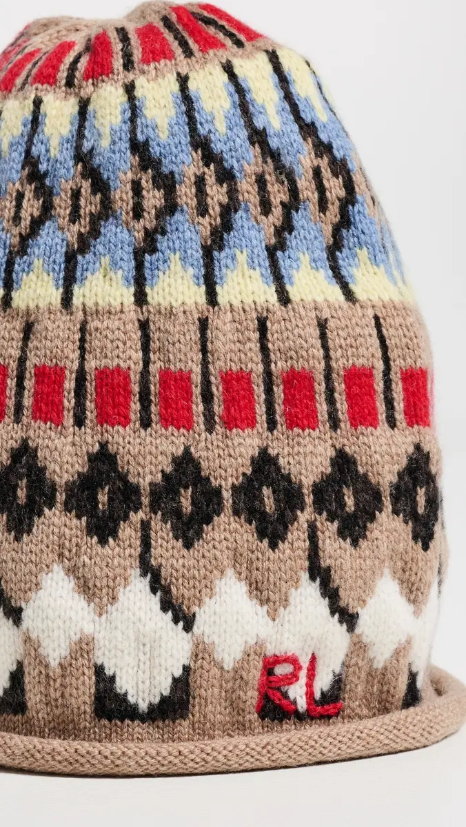 Polo Ralph Lauren Chunky Fairisle Beanie | Thumbnail 4 Polo Ralph Lauren Chunky Fairisle Beanie | Thumbnail 4