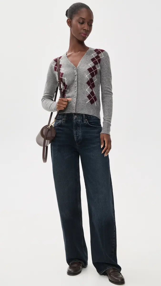 Wayf Elizabeth Argyle Cardigan | Thumbnail 5 Wayf Elizabeth Argyle Cardigan | Thumbnail 5