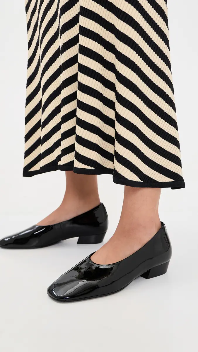 rag & bone Poppi Leather Ballet Heels | Thumbnail 3