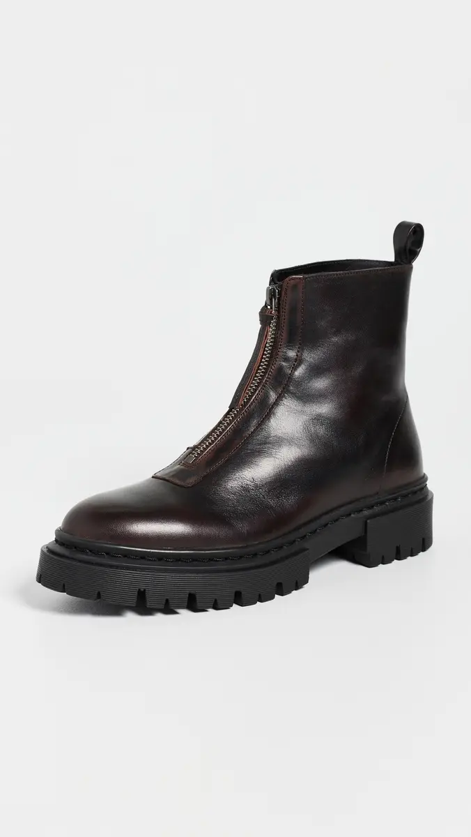 Staud Miles Zip Ankle Boots | Thumbnail 2 Staud Miles Zip Ankle Boots | Thumbnail 2