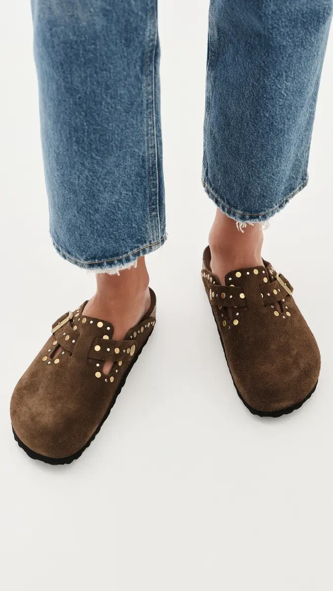 Birkenstock Boston Rivets Tonal Clogs | Thumbnail 3 Birkenstock Boston Rivets Tonal Clogs | Thumbnail 3