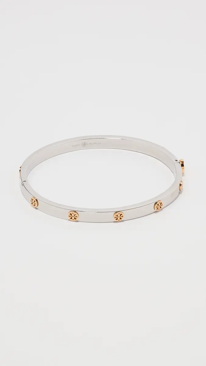 Tory Burch Thin Icon Hinge Bracelet | Thumbnail 2 Tory Burch Thin Icon Hinge Bracelet | Thumbnail 2