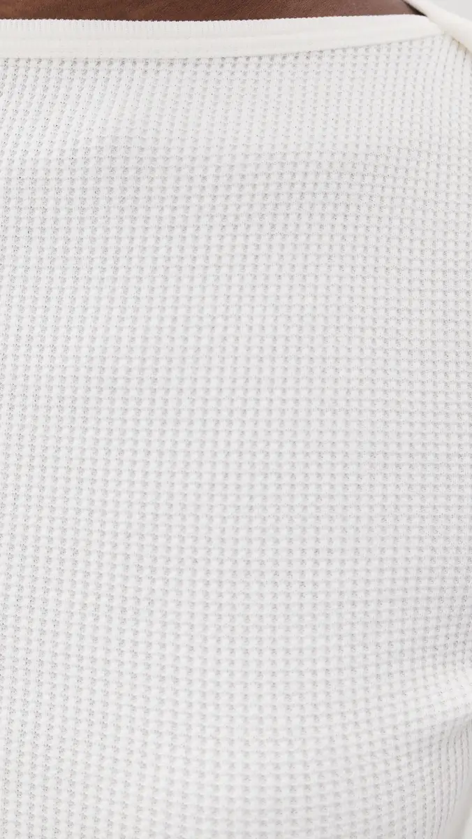 Citizens of Humanity Long Sleeve Baby Waffle Tee | Thumbnail 6 Citizens of Humanity Long Sleeve Baby Waffle Tee | Thumbnail 6