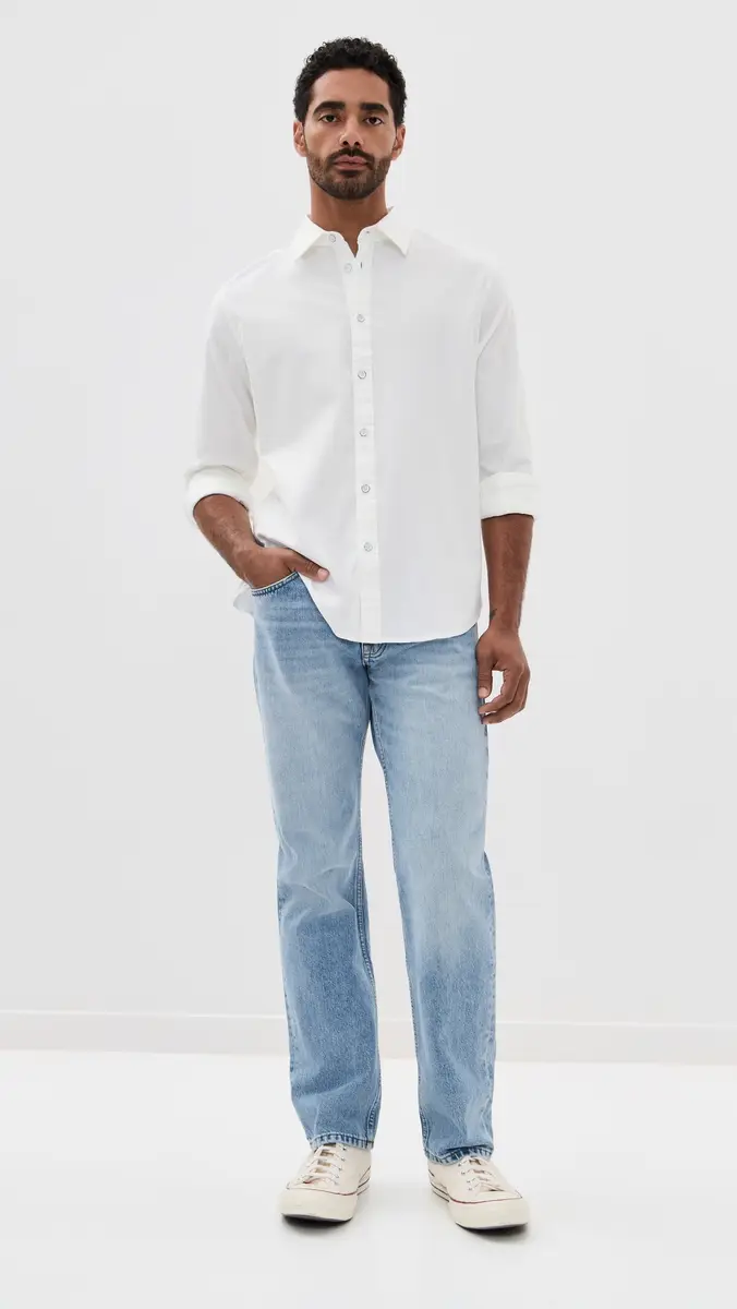 rag & bone Tomlin Stretch Dobby Shirt | Thumbnail 5