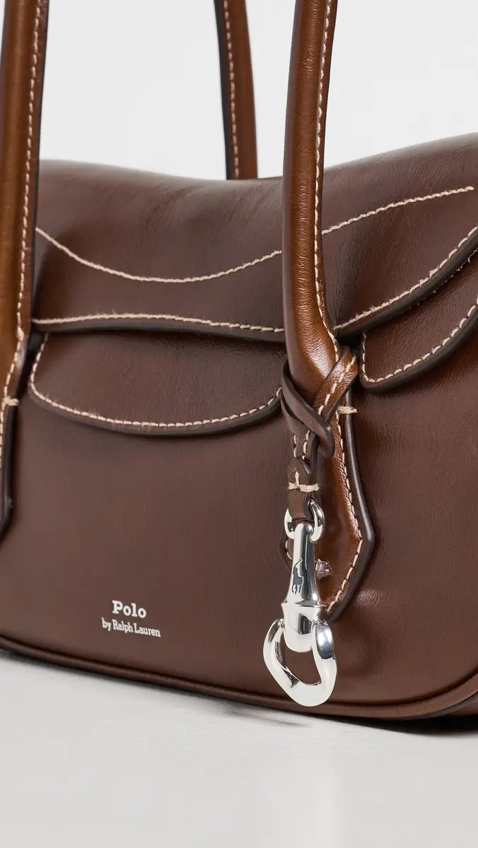 Polo Ralph Lauren Shiny Tumbled Blaze Shoulder Bag | Thumbnail 5 Polo Ralph Lauren Shiny Tumbled Blaze Shoulder Bag | Thumbnail 5