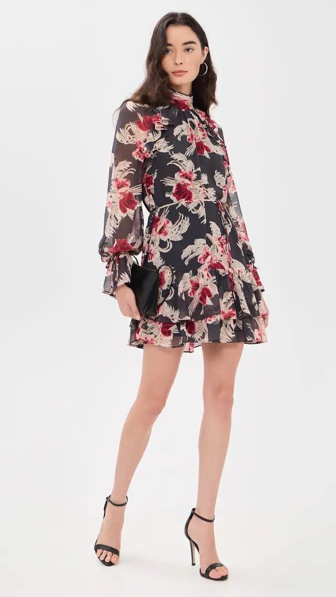 Cinq à Sept Wilted Poppy Sylviane Dress | Thumbnail 5 Cinq à Sept Wilted Poppy Sylviane Dress | Thumbnail 5