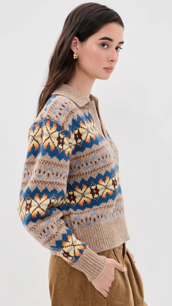 Polo Ralph Lauren Wool Blend Collared Sweater | Thumbnail 4 Polo Ralph Lauren Wool Blend Collared Sweater | Thumbnail 4