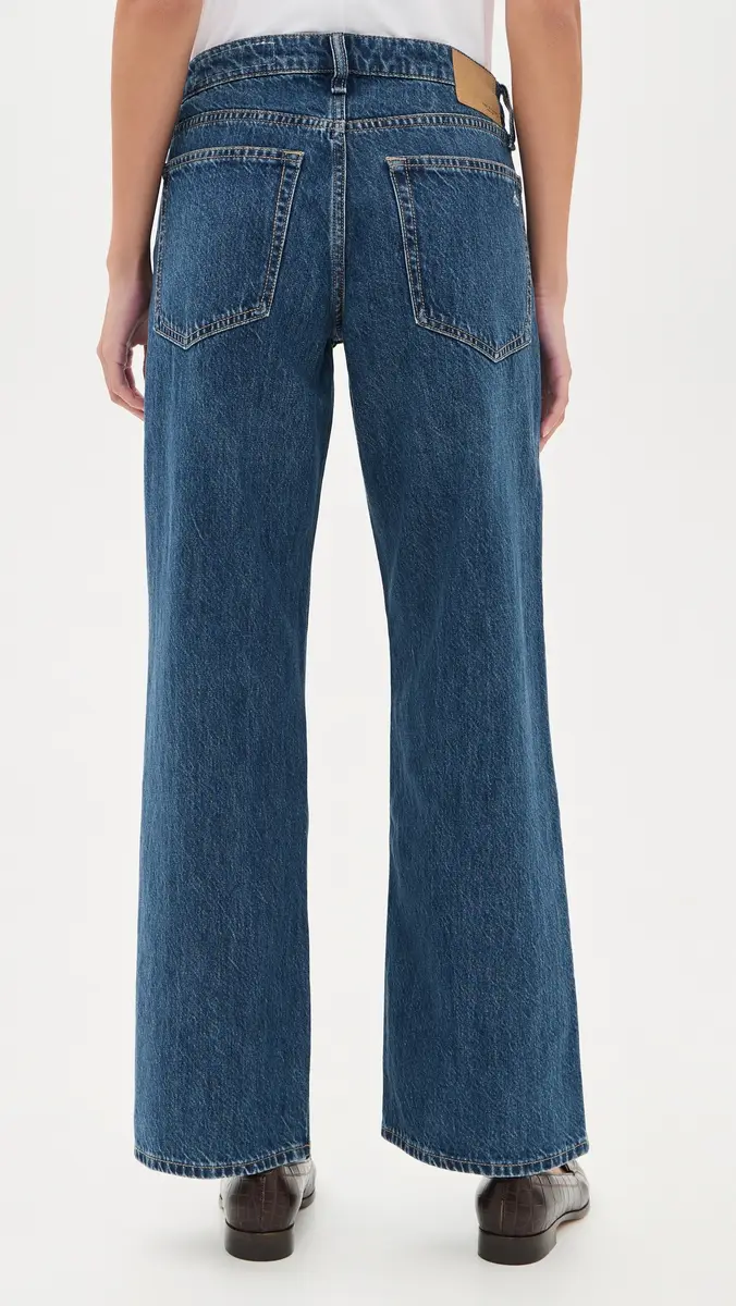 rag & bone Cam Low Rise Ankle Straight Jeans | Thumbnail 3 rag & bone Cam Low Rise Ankle Straight Jeans | Thumbnail 3