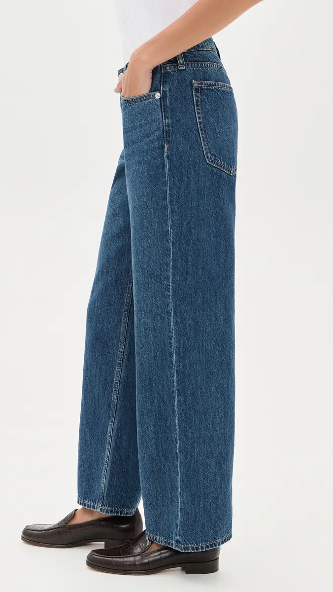rag & bone Cam Low Rise Ankle Straight Jeans | Thumbnail 4 rag & bone Cam Low Rise Ankle Straight Jeans | Thumbnail 4