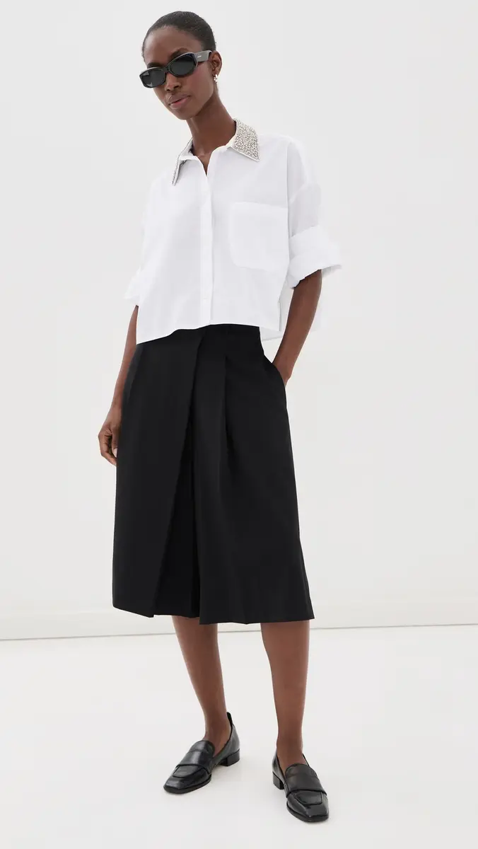 TWP Next Ex Crystal Collar Button Down Shirt | Thumbnail 5 TWP Next Ex Crystal Collar Button Down Shirt | Thumbnail 5