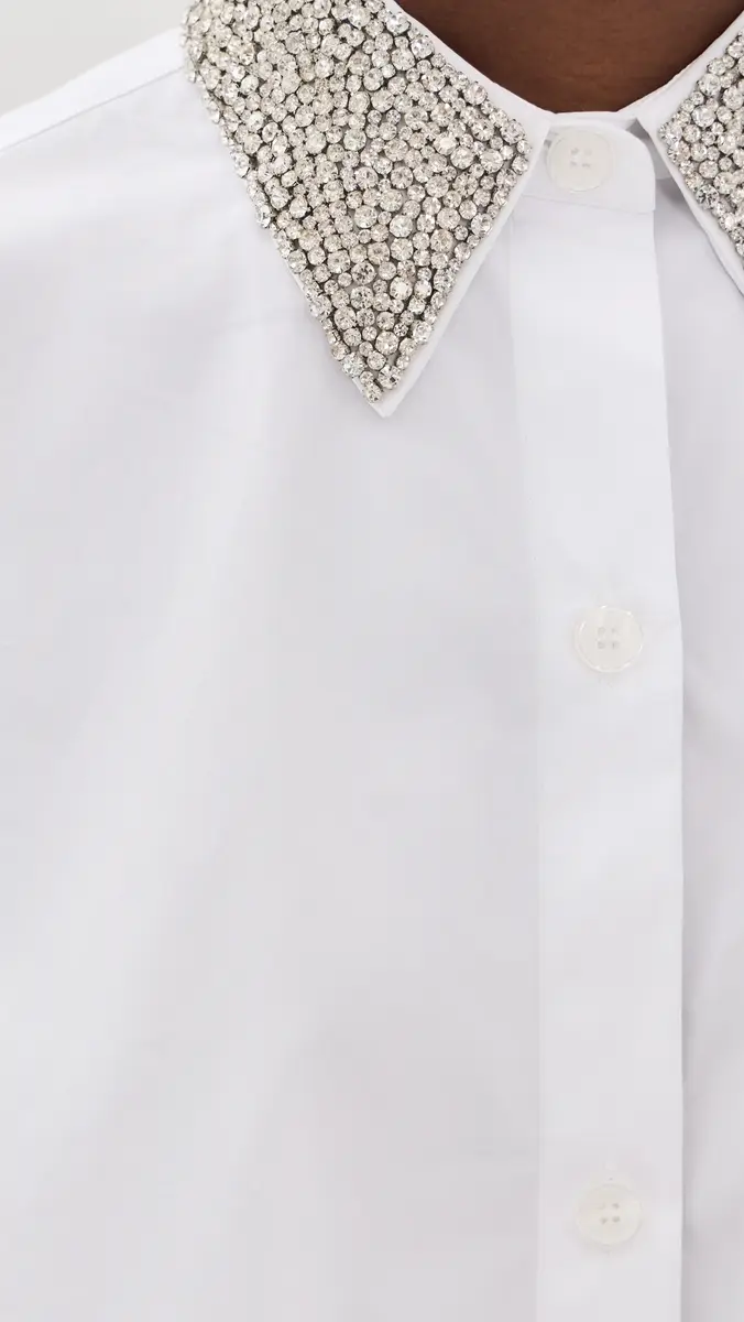 TWP Next Ex Crystal Collar Button Down Shirt | Thumbnail 6 TWP Next Ex Crystal Collar Button Down Shirt | Thumbnail 6