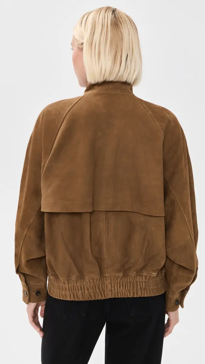 AGOLDE Blair Goatskin Suede Jacket | Thumbnail 3 AGOLDE Blair Goatskin Suede Jacket | Thumbnail 3