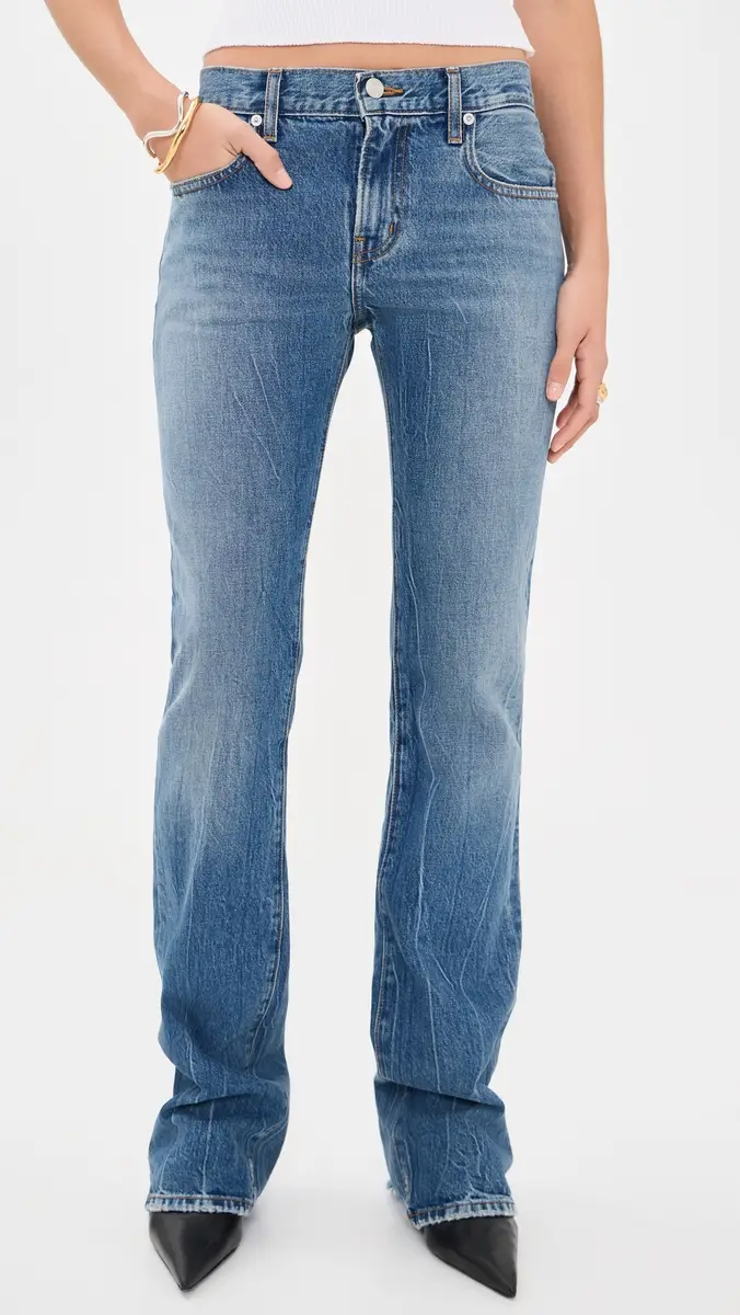 ÉTERNE Low Bootcut Jeans | Thumbnail 2 ÉTERNE Low Bootcut Jeans | Thumbnail 2