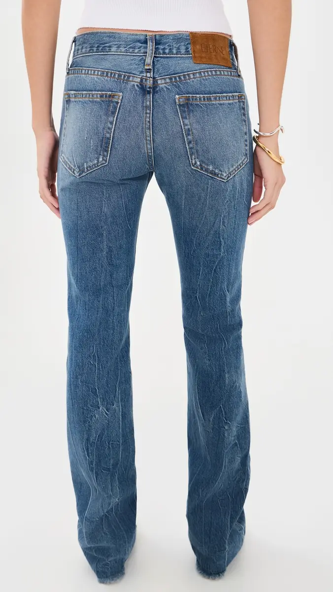 ÉTERNE Low Bootcut Jeans | Thumbnail 3 ÉTERNE Low Bootcut Jeans | Thumbnail 3