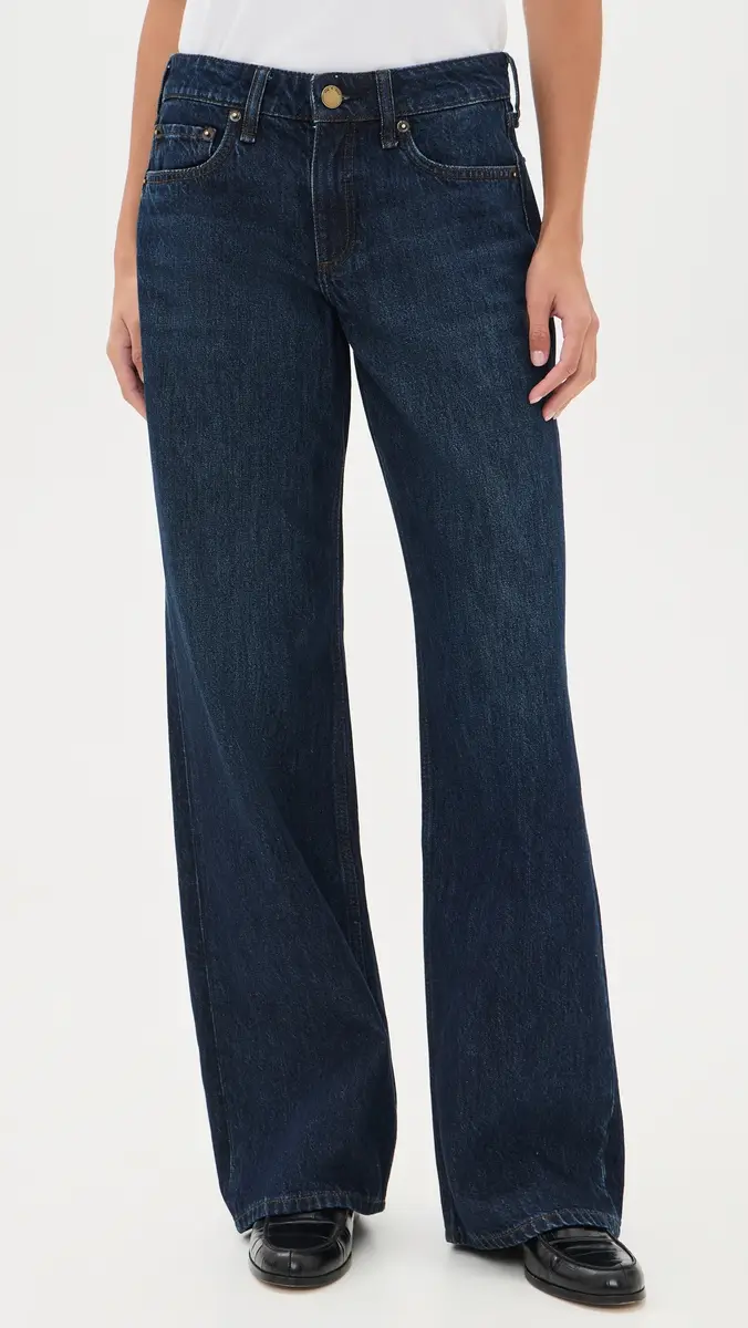 rag & bone Cam Low Rise Straight Jeans | Thumbnail 2 rag & bone Cam Low Rise Straight Jeans | Thumbnail 2