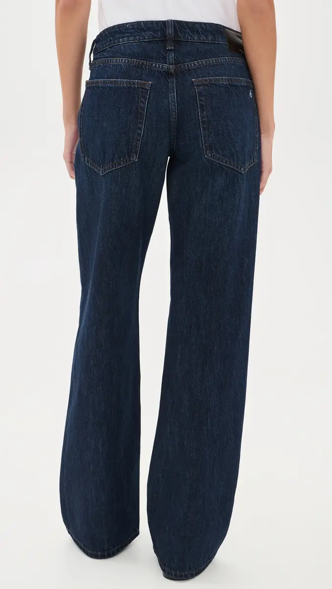 rag & bone Cam Low Rise Straight Jeans | Thumbnail 3 rag & bone Cam Low Rise Straight Jeans | Thumbnail 3